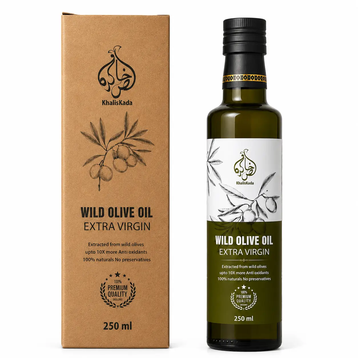 Extra Virgin Wild Olive Oil 250ml